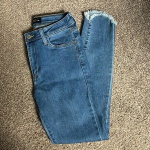 Just black denim jeans